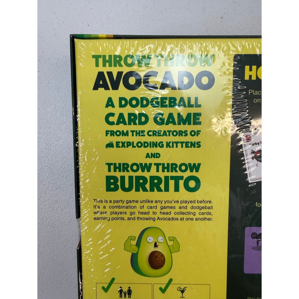 Exploding Kittens Throw Throw Avocado Card Game - Picture 3 of 5